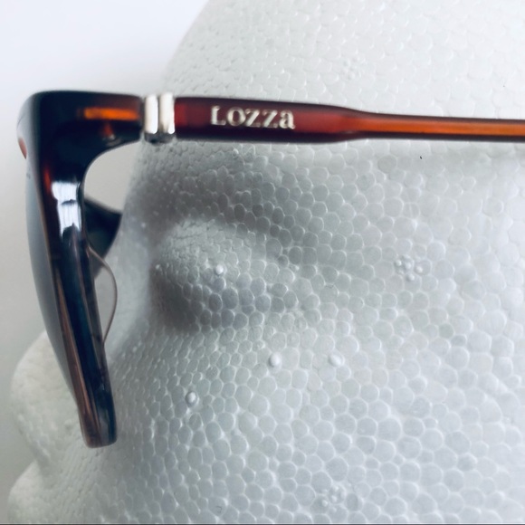 Lozza Tortoise Shell Sunglasses Made In Italy - Picture 4 of 13